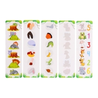 Развивающий набор &laquo;Зверушки в ряд&raquo;, 10 заданий, 3+