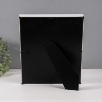 Фоторамка пластик 9х9 см "Молочные зубики" розовая 2х23х27 см