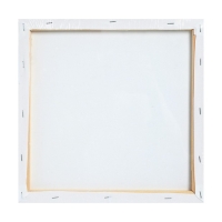 Холст на подрамнике, хлопок 100%, 1,6 х 50 х 50 см, акриловый грунт, мелкозернистый, 280 г/м&sup2;