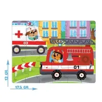 Пазл &laquo;Полезные машины&raquo;, 24 элемента