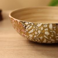 Миска 15х15х6 см, бамбук