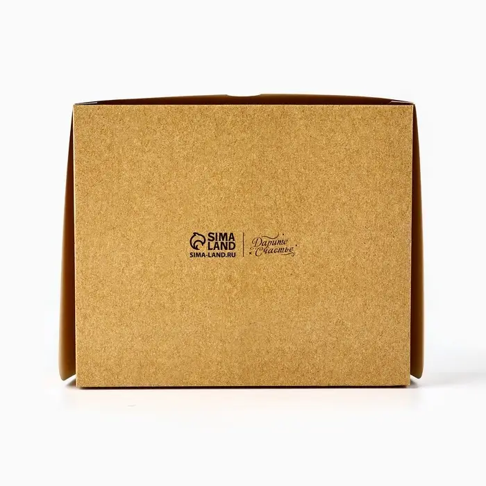 Коробка для кондитерских изделий &laquo;С 23 Февраля!&raquo;, 17 х 20 х 6 см