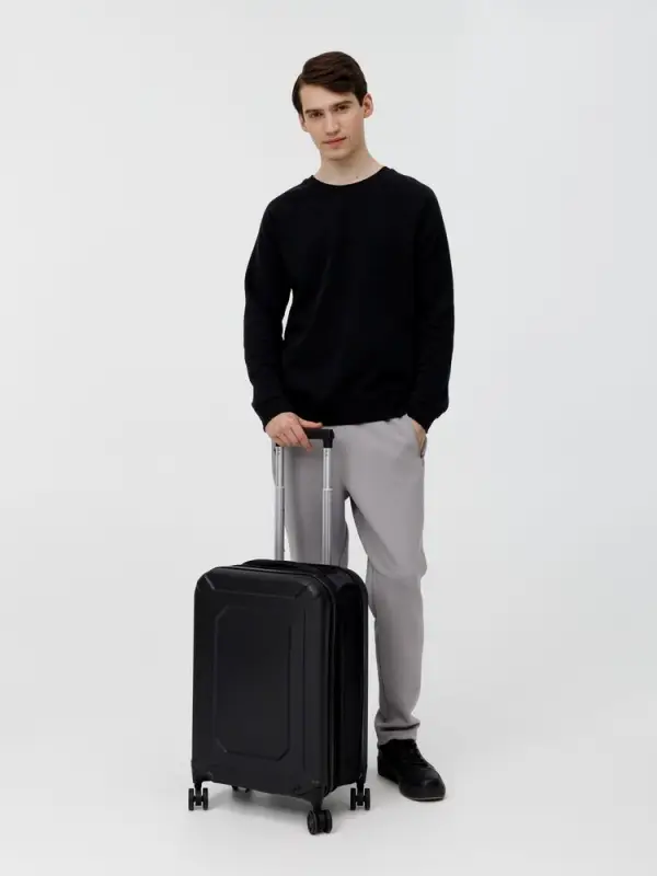 Чемодан Platta, черный