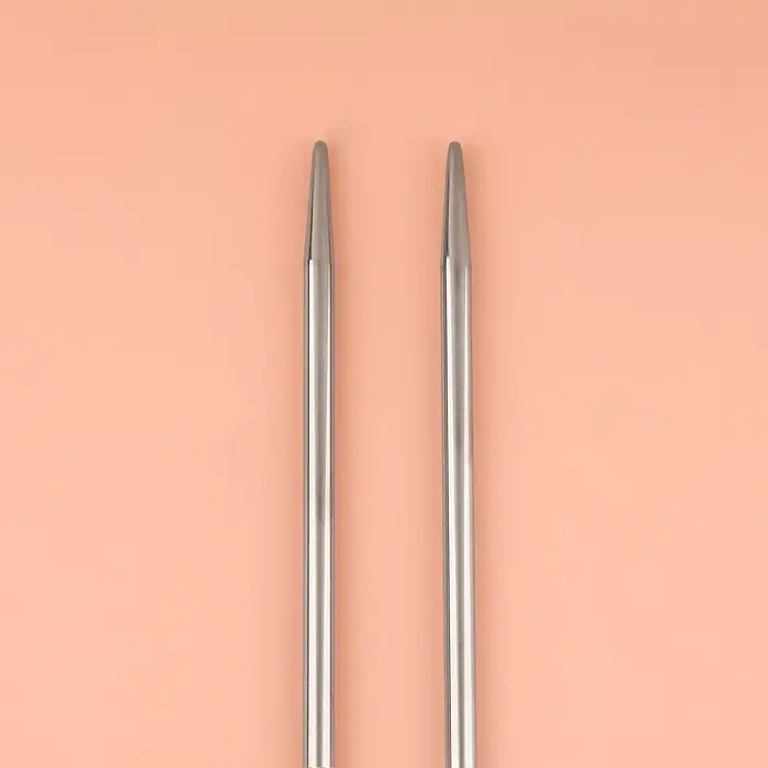 Спицы для вязания, прямые, d=3 мм, 35 см, 2 шт.