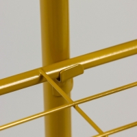 Подставка для цветов Greengo, 5 полок, 44 &times; 22 &times; 95 см, напольная, металл, цвет золотой