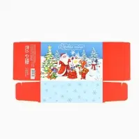 Складная новогодняя коробка-конфета &laquo;Чудес и волшебства&raquo;, 9.3 х 14.6 х 5.3 см