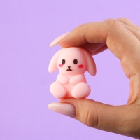 Мялка антистресс &laquo;Моей зайке&raquo;, зайка , 3,7 х 5 см.