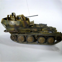 Сборная модель &laquo;Немецкий зенитный танк Флакпанцер 38&raquo;, Ark Modelis, 1:35, (35010)