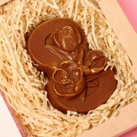 Бельгийский шоколад &laquo;8 марта. Три тюльпана&raquo;, 80 г