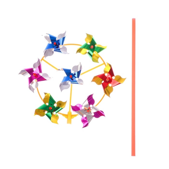 Ветерок &laquo;Завиток&raquo;, восьмерка, круг, цвета МИКС