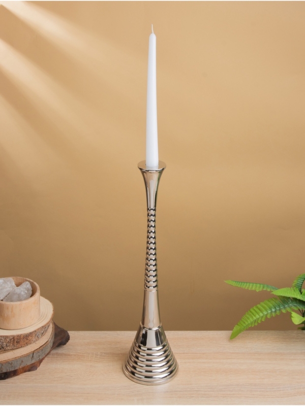 Подсвечник "Шампань" 10х10х41 см, алюминий