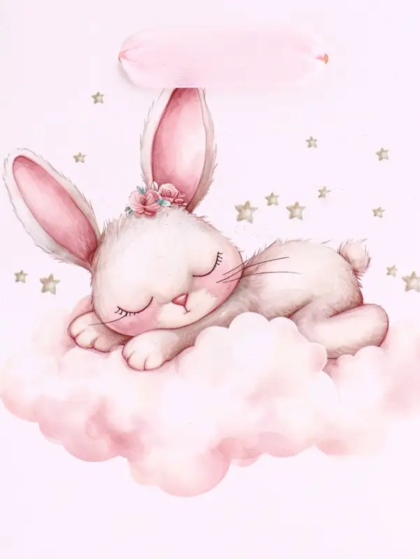 Пакет подарочный вертикальный &laquo;Зайка&raquo;, S 12&times;15&times;5.5 см