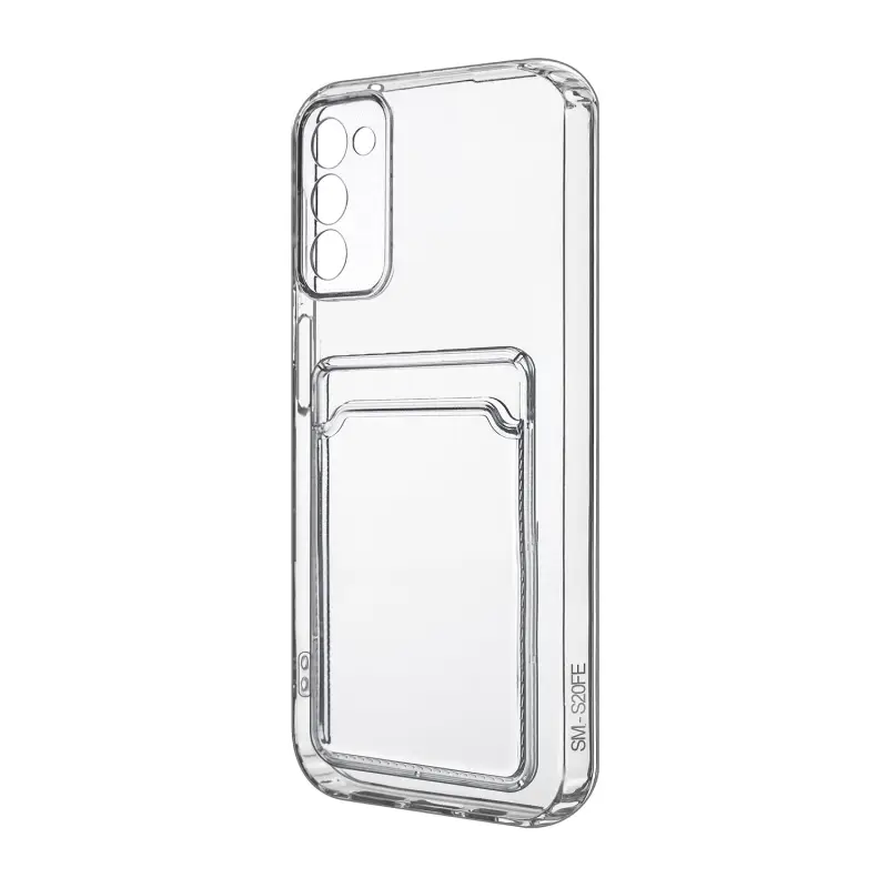 Чехол Samsung S20 FE Clear Card