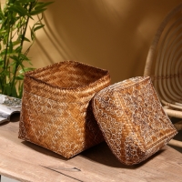 Корзинка плетеная "Морокко" 23х23х30 см