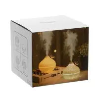 Увлажнитель воздуха HM-7, ультразвуковой, до 15 м&sup2;, 2 Вт, 300 мл, белый