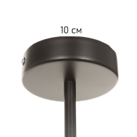 Люстра  "Истра" 4х40Вт Е27 черный