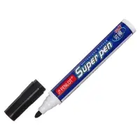 Маркер для доски, 3 мм, круг, чёрный