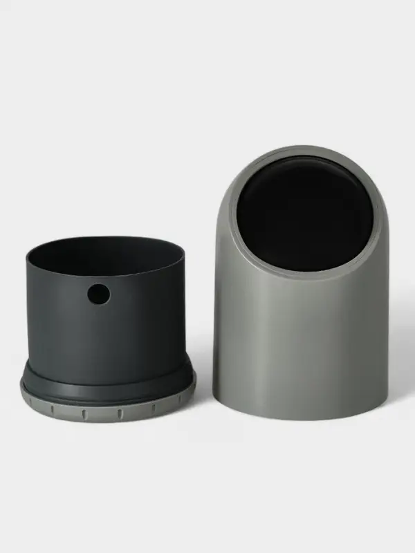 Ведро для мусора сенсорное, 2 л, серое