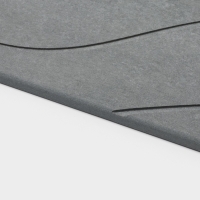 Коврик для ванной SAVANNA, из диатомитового камня, толщина 1 см, 39&times;60 см, серый