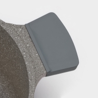 Кастрюля Stella, 3.2 л, d=23 см, h=11 см, стеклянная крышка, антипригарное покрытие