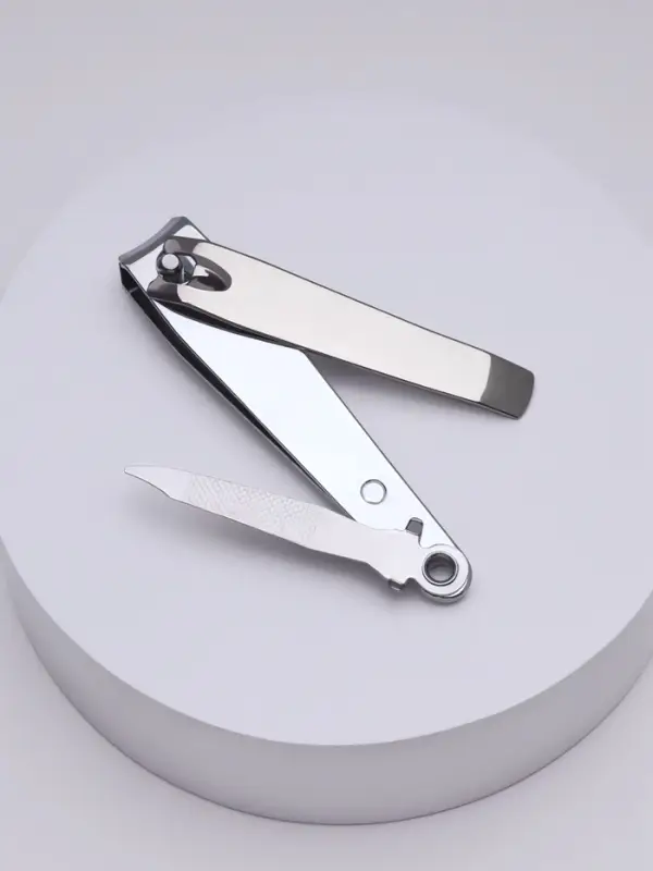 Кусачки книпсер педикюрные, с пилкой, 7 см, в коробке