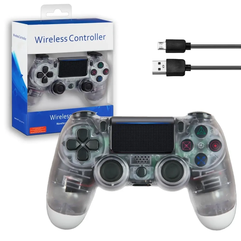 Джойстик беспроводной для консоли прозрачный