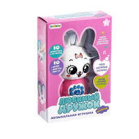 Музыкальная игрушка &laquo;Любимый дружок: Зайчик&raquo;, поёт песни, рассказывает сказки, ушки мигают цветными огоньками