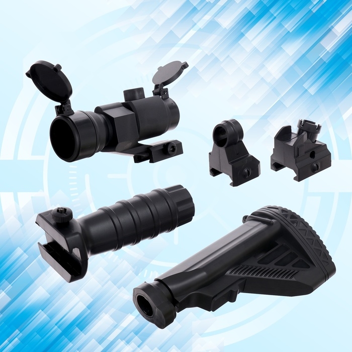 Автомат &laquo;Морская мечта&raquo;, стреляет орбизами, работает от аккумулятора 7,4 V