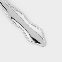 Ложка столовая &laquo;Новинка-1&raquo;, h=19.5 см, толщина 1 мм, цвет серебряный