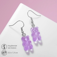 Серьги ассорти &laquo;Вкусняшка&raquo; мишки, цвет МИКС