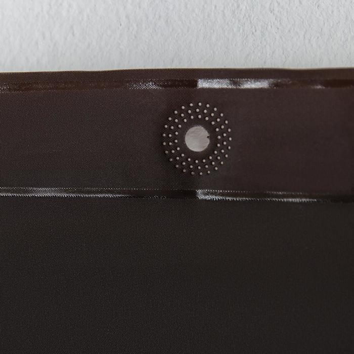 Набор для ванной &laquo;Комфорт&raquo;: штора 180&times;180 см, ковёр 40&times;60 см, цвет коричневый