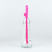 Новый год. 18+ Набор &laquo;Подарок, который ты заслужила&raquo;, стакан 100 мл, трубочка