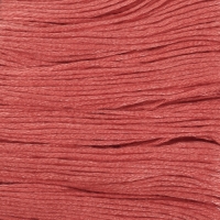 Набор ниток мулине №3712, 8 &plusmn; 1 м, 6 шт, цвет лососевый