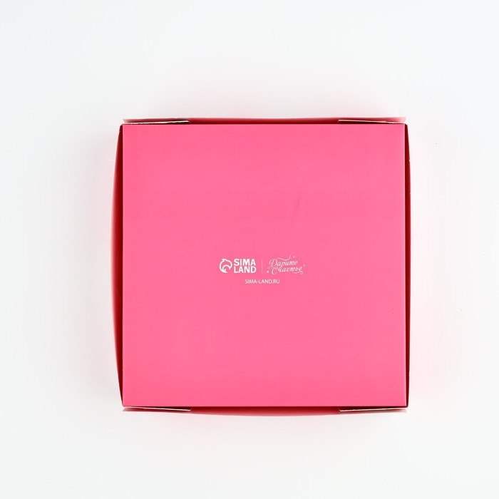 Коробка для конфет &laquo;Яркие краски&raquo;, 14.7 х 14.7 х 3.5 см