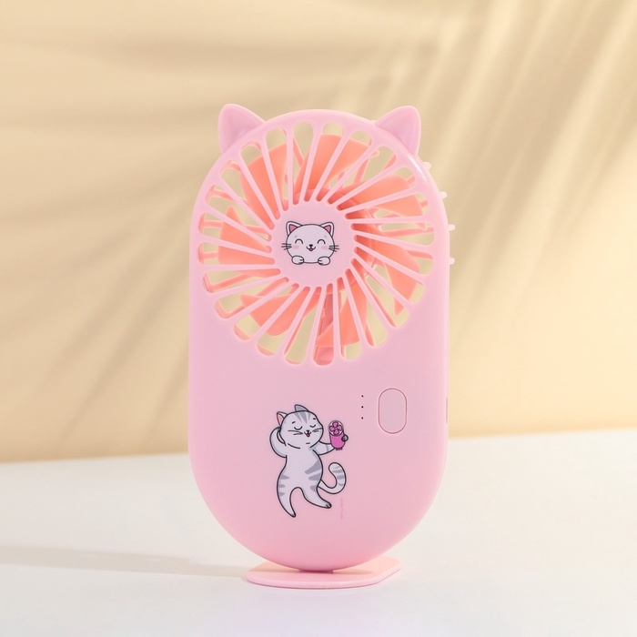 Вентилятор ручной &laquo;Кот&raquo;, модель LOF-01