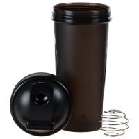 Шейкер для спортивного питания Onlytop, 600 мл, цвет черный