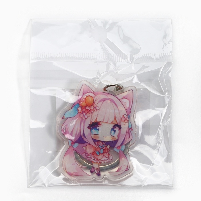 Брелок для ключей голографический &laquo;Аниме&raquo;, 5 х 4 см