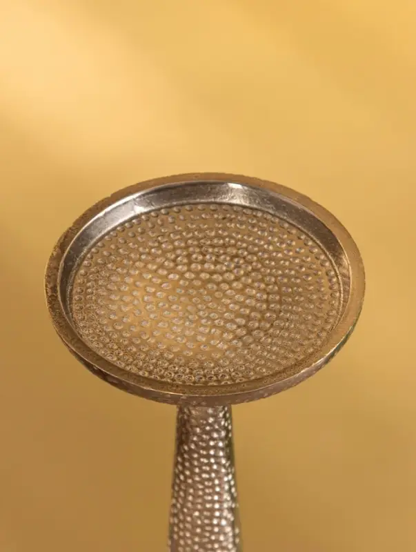 Подсвечник &laquo;Нью-Дели&raquo;, 22 см, алюминий, бронза