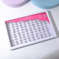 Кольцо &laquo;Выбражулька&raquo; английский алфавит, безразмерное, белое в серебре