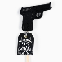 Леденец на палочке &laquo;Крутой мужик&raquo;