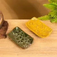 Подставка под благовония &laquo;Цветы&raquo;, 14&times;8&times;2.5 см, керамика, МИКС