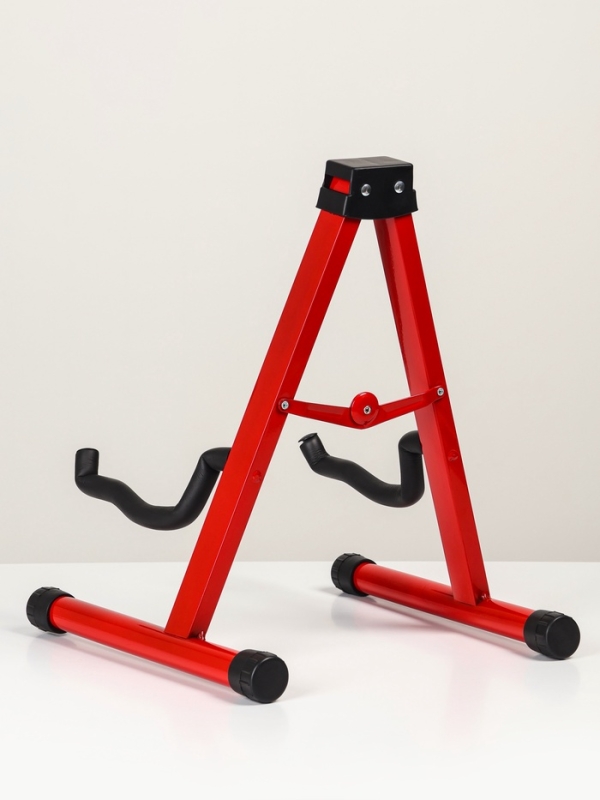 Стойка для гитары 39 х 30 х 26 см, красная