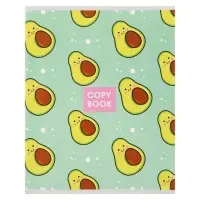 Тетрадь 48 листов в клетку Calligrata &laquo;Паттерн&raquo;, серые листы, МИКС