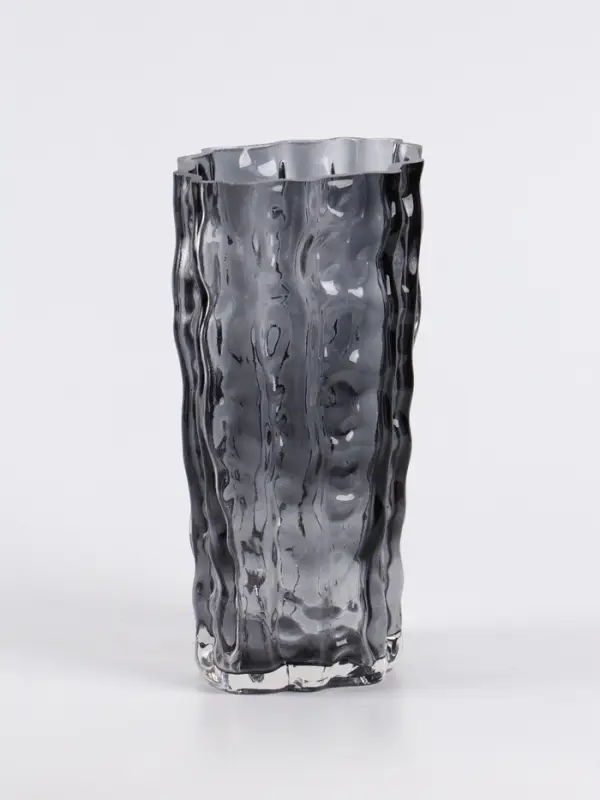 Ваза &laquo;Фонс&raquo;, 24&times;14.5 см, стекло, чёрная