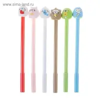 Ручка - прикол гелевая &laquo;Милашки&raquo;, МИКС