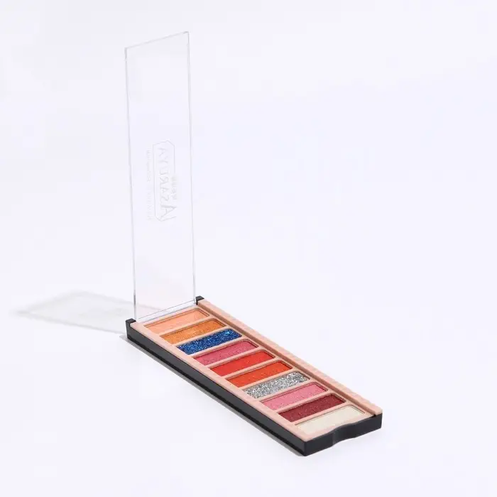 Палетка теней для век с шиммером 10 цветов