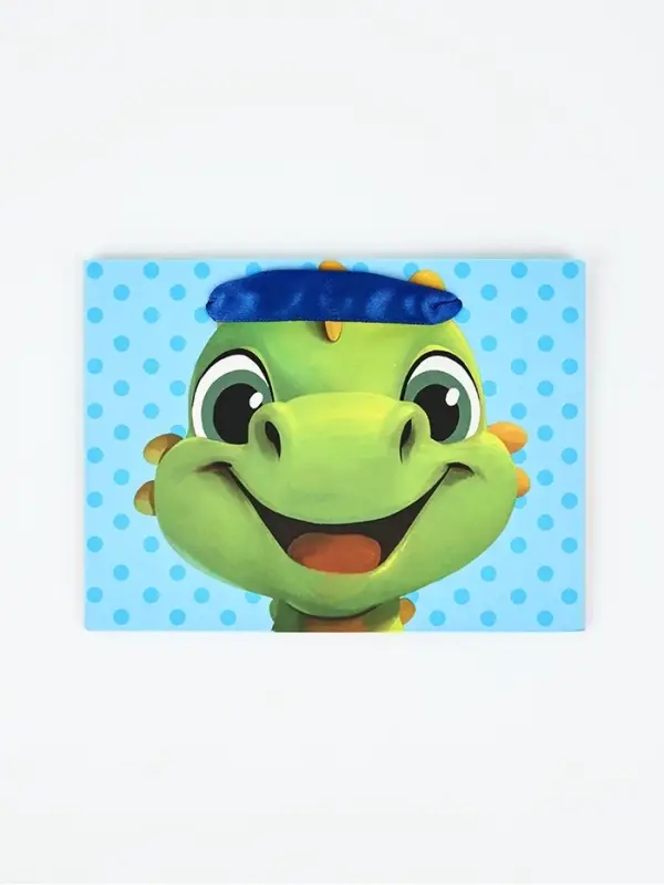 Пакет подарочный &laquo;Динозаврик&raquo;, 19.5 х 14.5 х 8.5 см