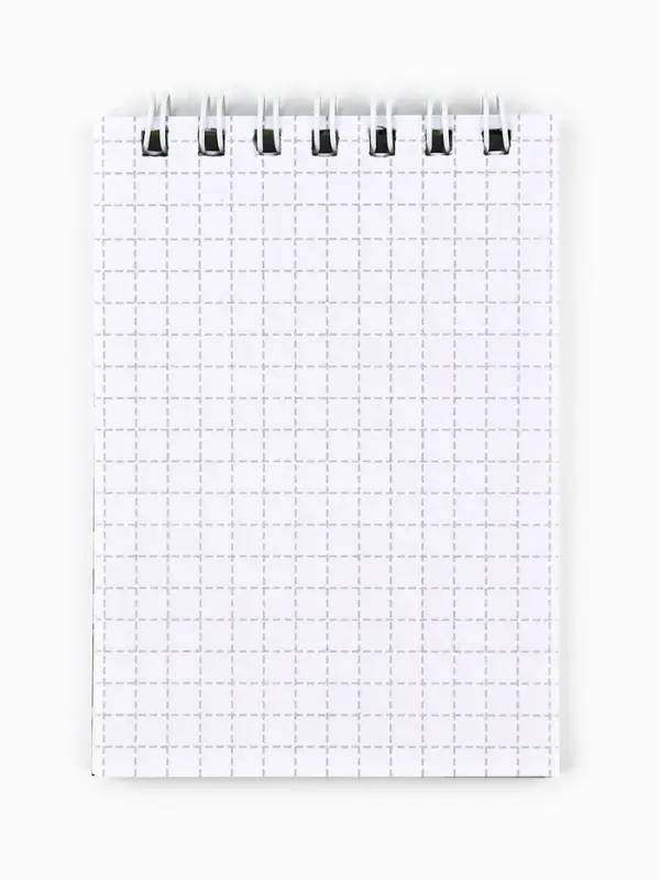 Блокнот А7, 40 листов в мягкой обложке, на гребне &laquo;С 23 февраля. Паттерн&raquo;