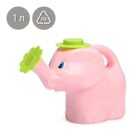 Лейка детская, 1 л, с рассеивателем, &laquo;Слонёнок Мона&raquo;