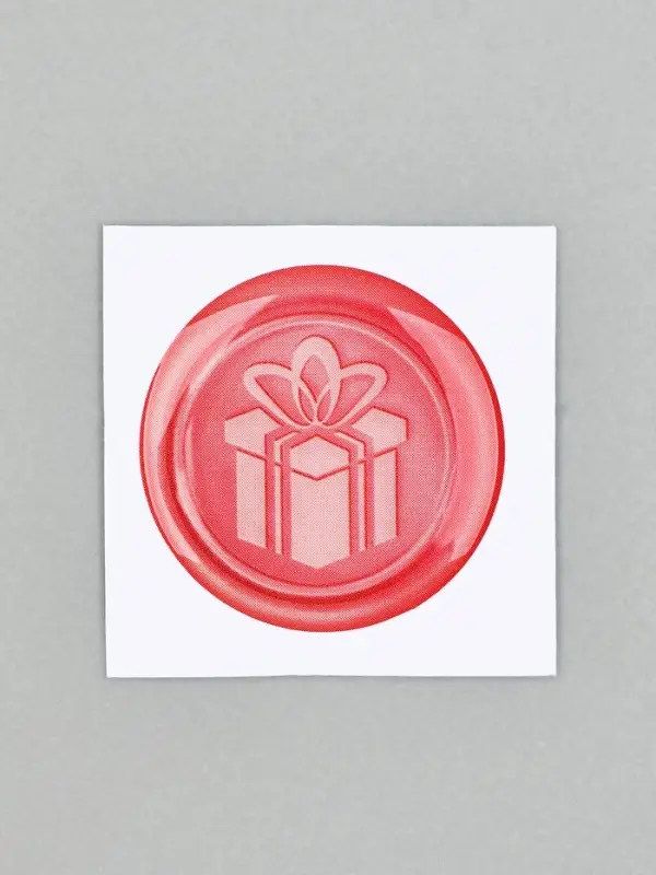 Открытка с конвертом и наклейкой &laquo;С днём рождения&raquo;, тиснение, 11 х 16 см